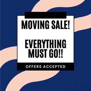 MOVING SALE